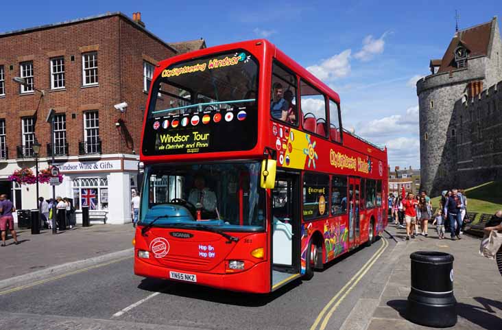 City Sightseeing RATP Windsor Scania N94UD East Lancs 361